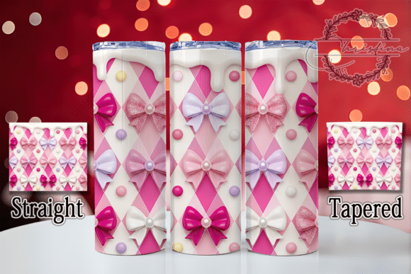 3D Coquette Bow Tumbler: A Charming Design for Your Projects