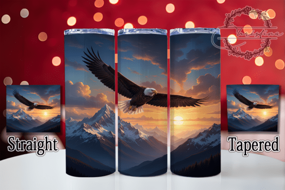 3D Eagle Nature Tumbler