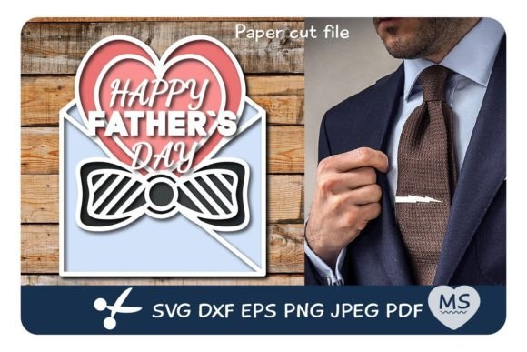 Create Stunning 3D Father's Day SVG Layered Cut Files