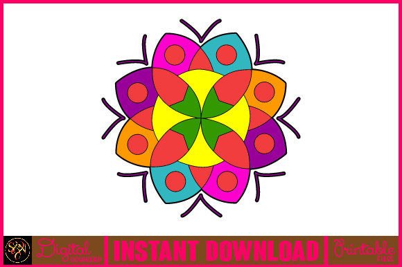 Mandala 3D Layered SVG Cut File 23
