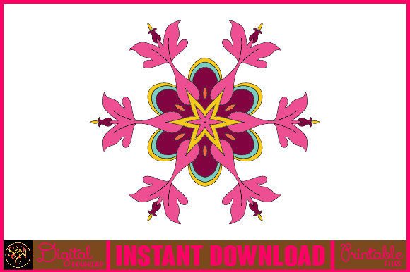 Mandala 3D Layered SVG Cut File-41 for Vibrant Creations